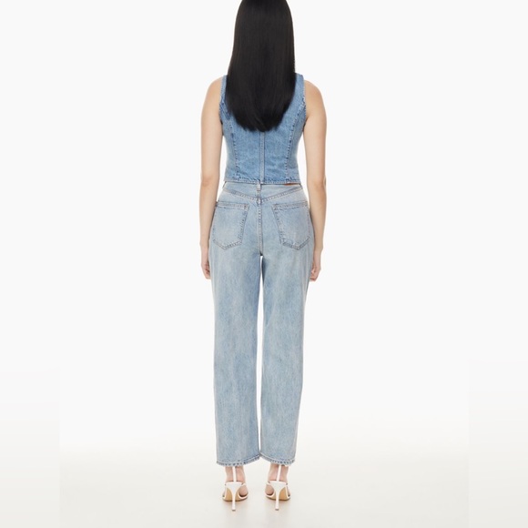 DENIM FORUM The Joni High Rise Loose - Picture 2 of 10